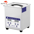 Tabletop jewelry ultrasonic cleaner 2l digital timer heater adjustable jewellery store with FCC